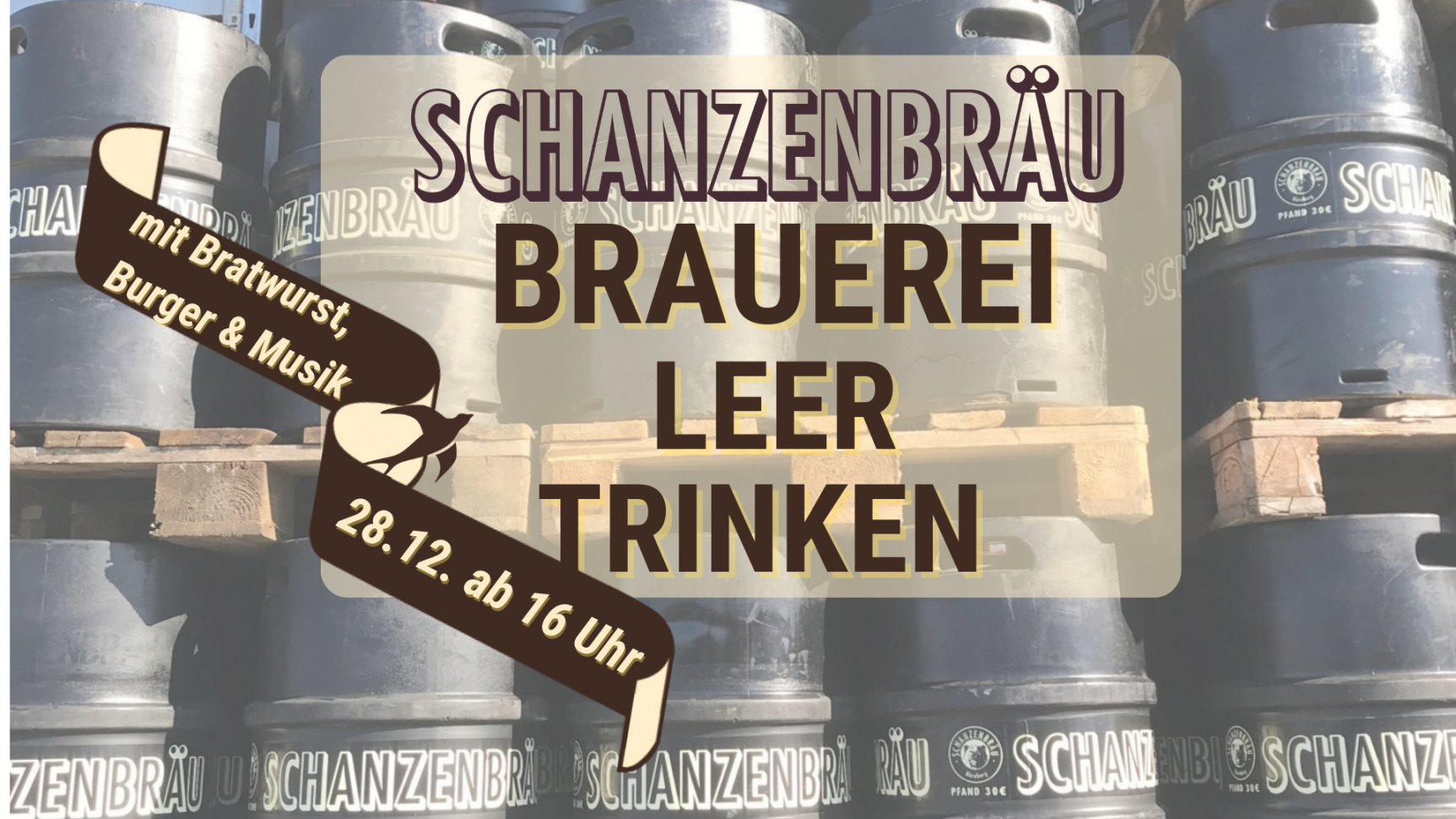 Brauerei Party Leer trinken am 28.12.2023
